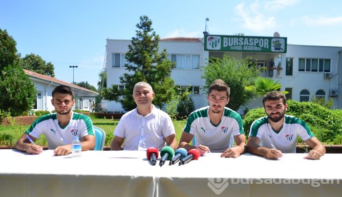 Bursaspor Altyapıda imzalar atıldı