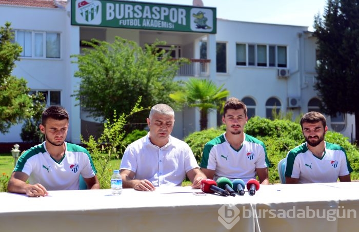 Bursaspor Altyapıda imzalar atıldı