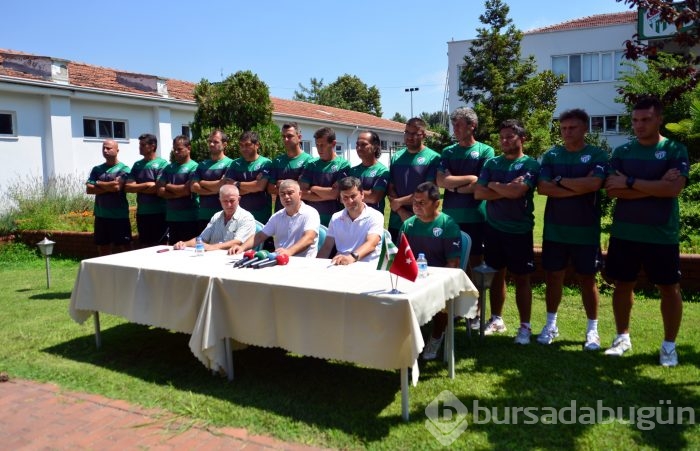 Bursaspor Altyapıda imzalar atıldı