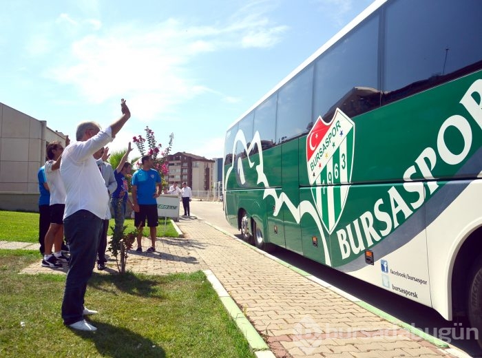 Bursaspor Trabzon'a gitti