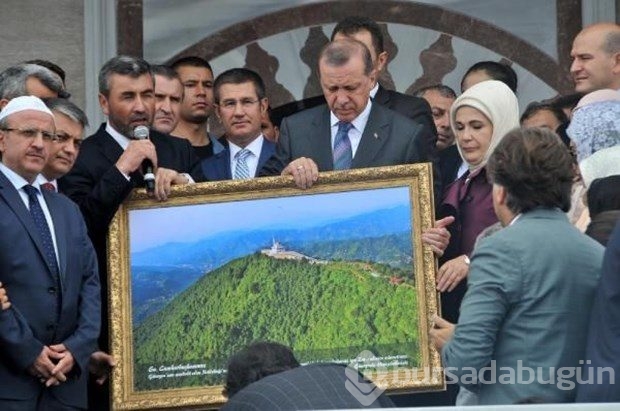 Cumhurbaşkanı Erdoğan Kıbledağı camisinin açılışını yaptı