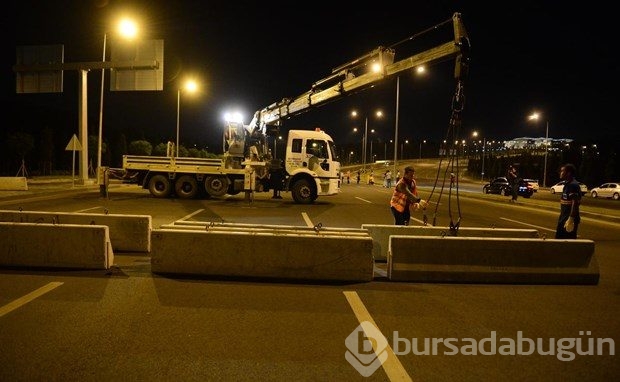 Ankara Bulvarı kapatıldı