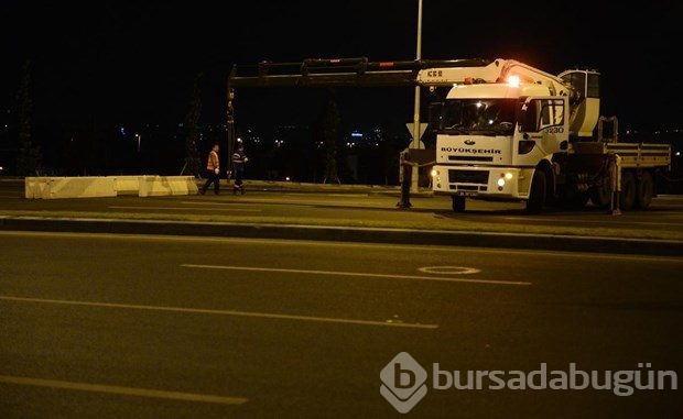 Ankara Bulvarı kapatıldı