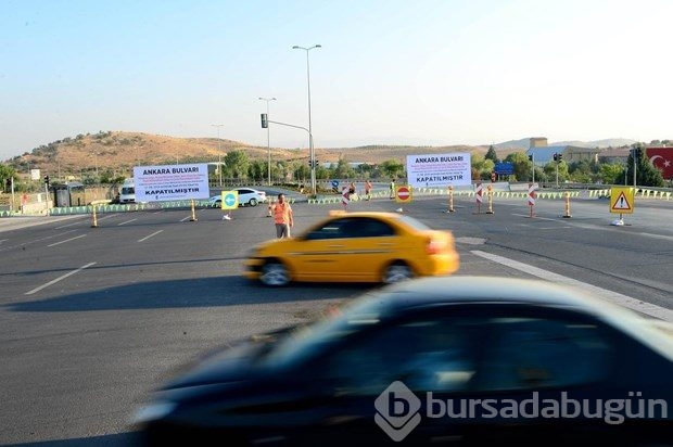 Ankara Bulvarı kapatıldı
