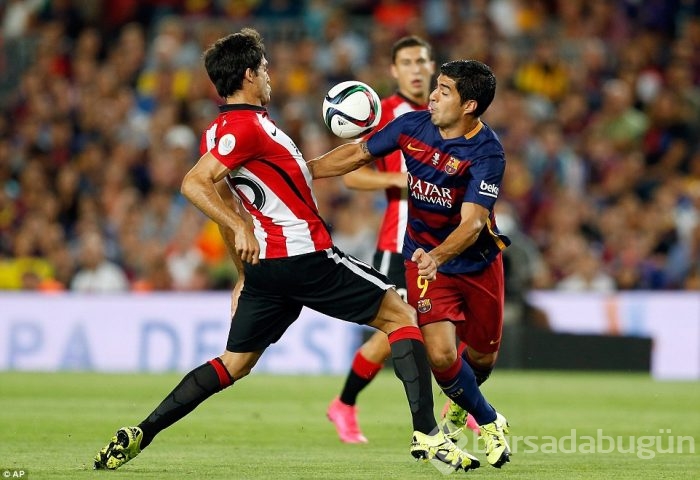 Athletic Bilbao,Barcelona'yı dize getirdi!