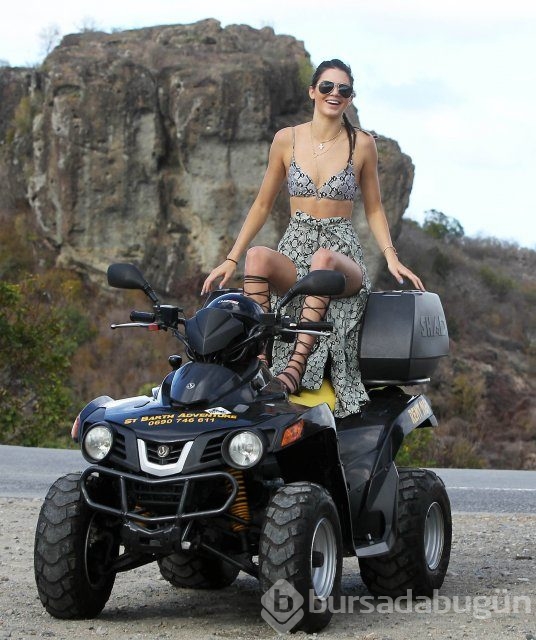 İki kardeş aynı motora binerse...