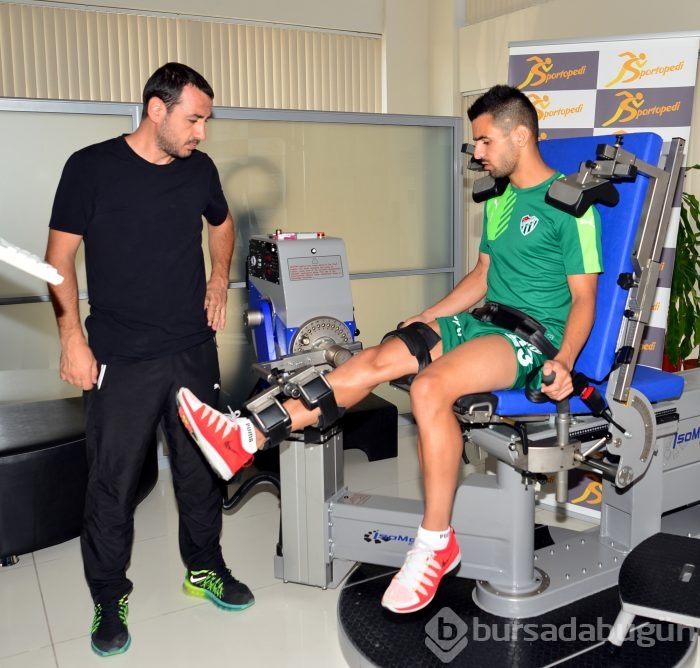 Bursaspor cybex testinden geçti