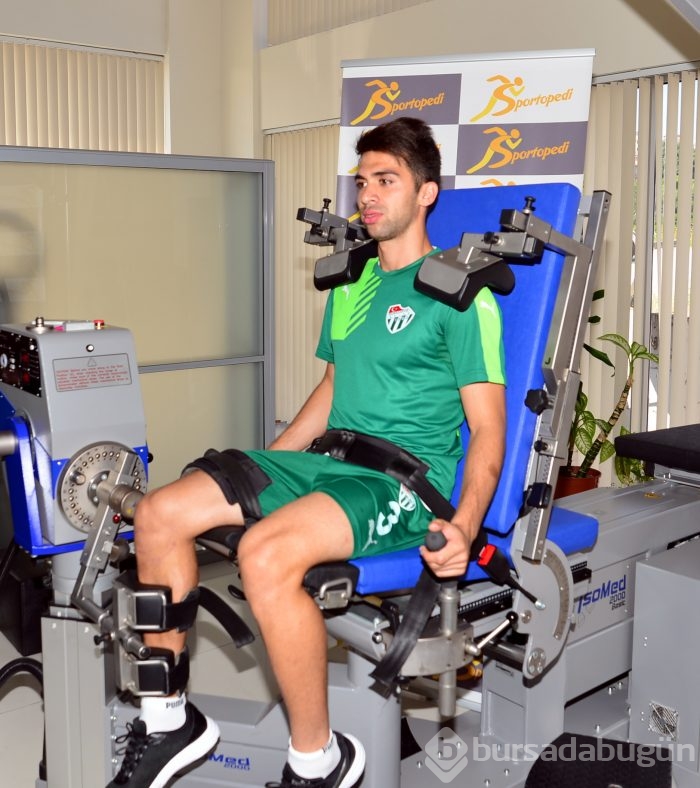 Bursaspor cybex testinden geçti