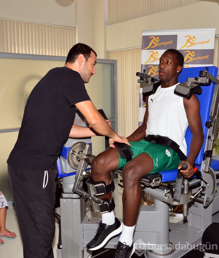 Bursaspor cybex testinden geçti