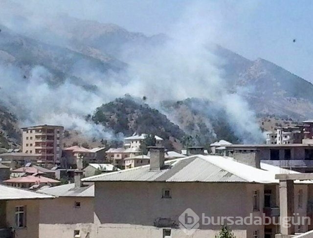 Hakkari şemdinli'de çatışmadan kareler!