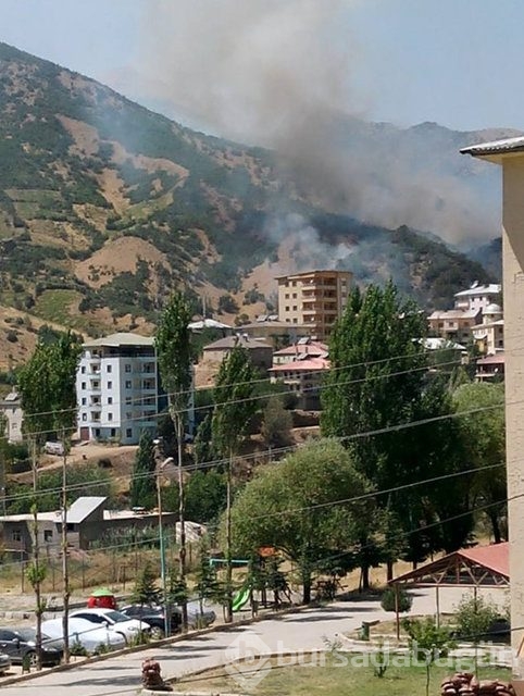 Hakkari şemdinli'de çatışmadan kareler!