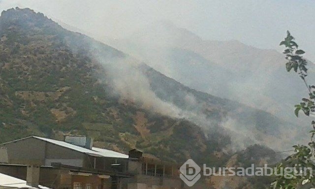 Hakkari şemdinli'de çatışmadan kareler!