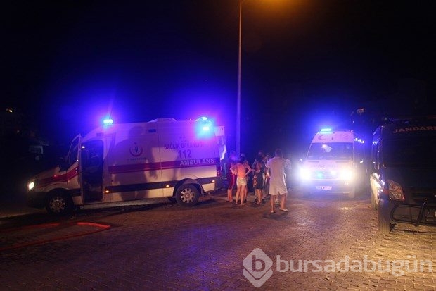 Antalya'da turistlerin kaldığı otelde yangın paniği