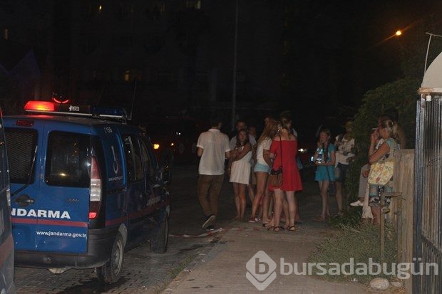 Antalya'da turistlerin kaldığı otelde yangın paniği