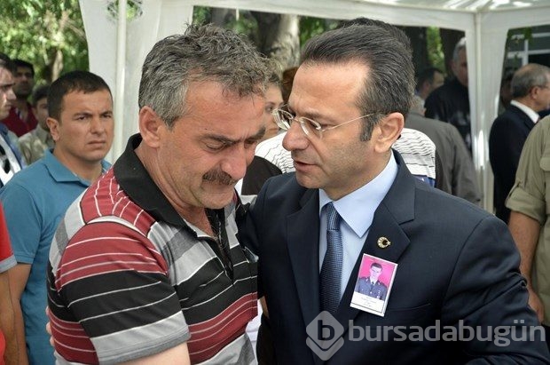 Şehit askerlere veda