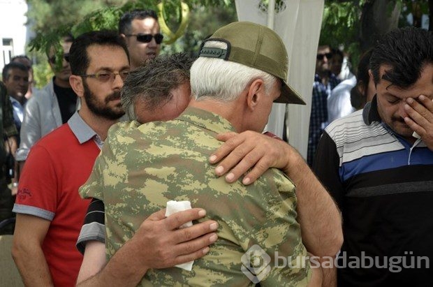 Şehit askerlere veda