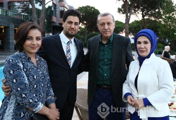 Erdoğan sporcu ve sanatçılarla buluştu