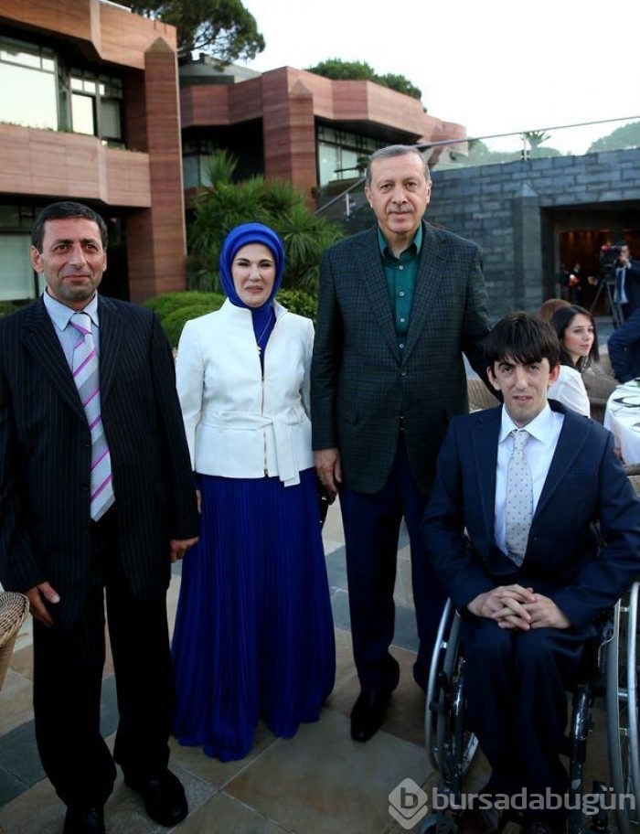 Erdoğan sporcu ve sanatçılarla buluştu