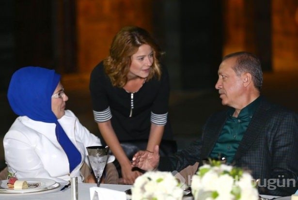 Erdoğan sporcu ve sanatçılarla buluştu