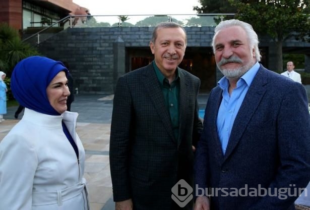 Erdoğan sporcu ve sanatçılarla buluştu
