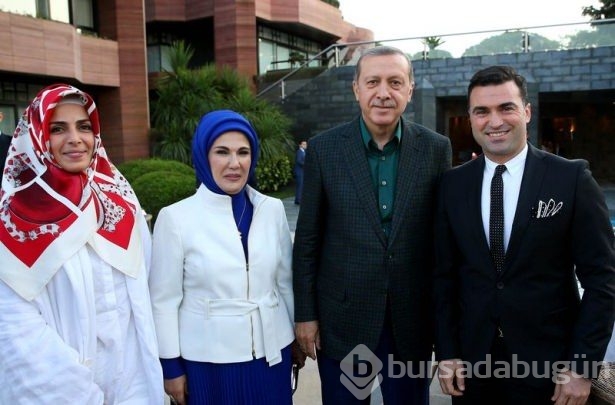 Erdoğan sporcu ve sanatçılarla buluştu