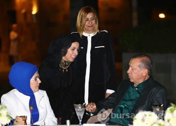 Erdoğan sporcu ve sanatçılarla buluştu