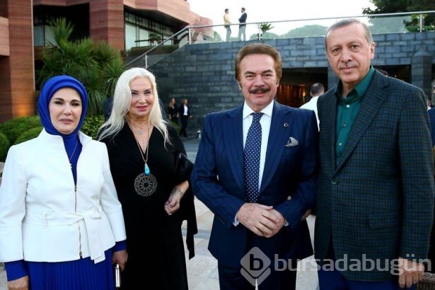 Erdoğan sporcu ve sanatçılarla buluştu