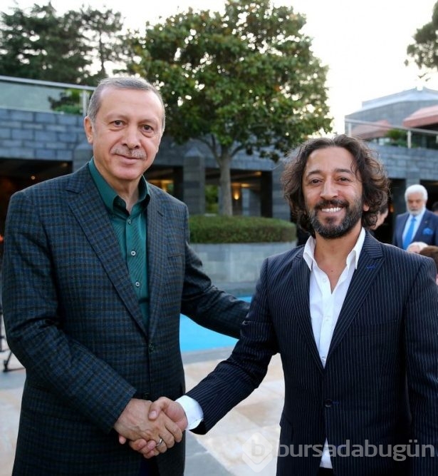 Erdoğan sporcu ve sanatçılarla buluştu