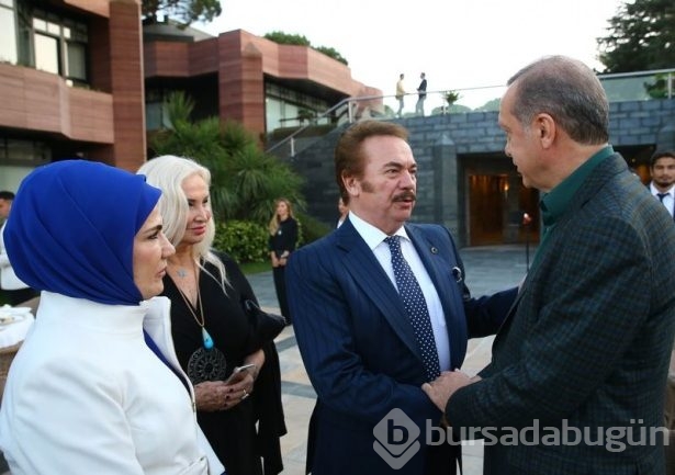 Erdoğan sporcu ve sanatçılarla buluştu