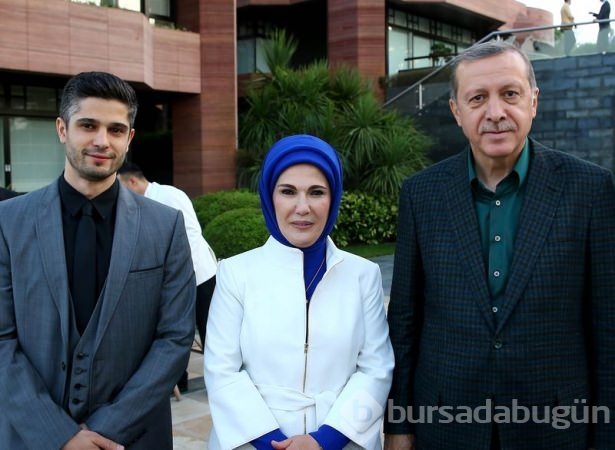 Erdoğan sporcu ve sanatçılarla buluştu