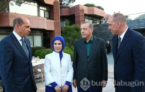 Erdoğan sporcu ve sanatçılarla buluştu