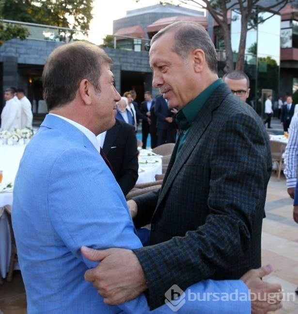Erdoğan sporcu ve sanatçılarla buluştu