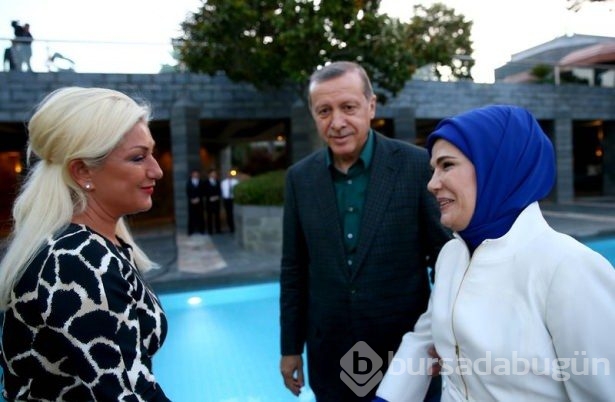 Erdoğan sporcu ve sanatçılarla buluştu