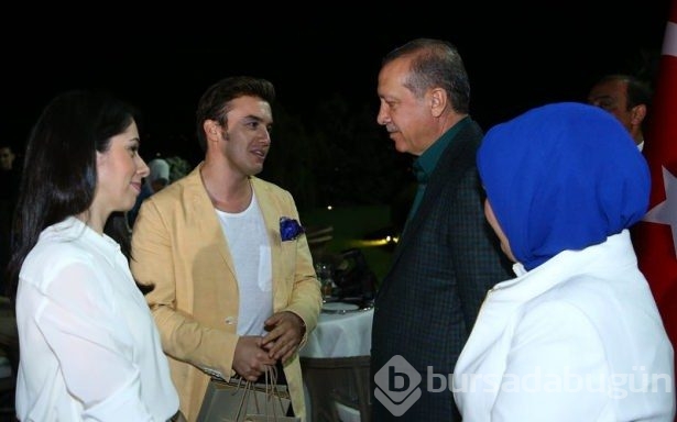 Erdoğan sporcu ve sanatçılarla buluştu
