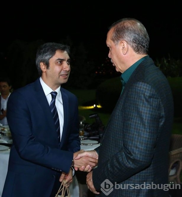 Erdoğan sporcu ve sanatçılarla buluştu
