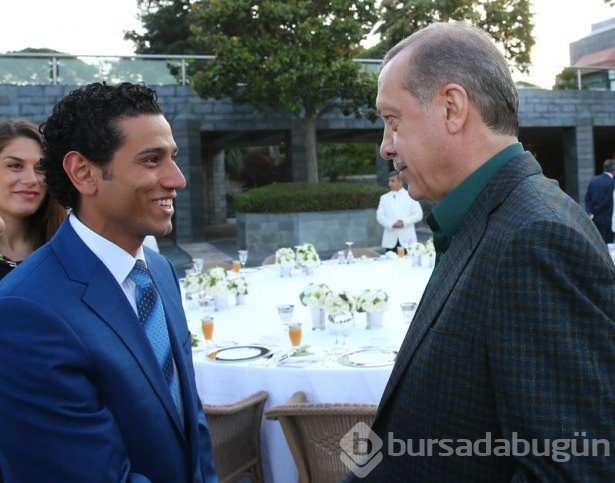 Erdoğan sporcu ve sanatçılarla buluştu