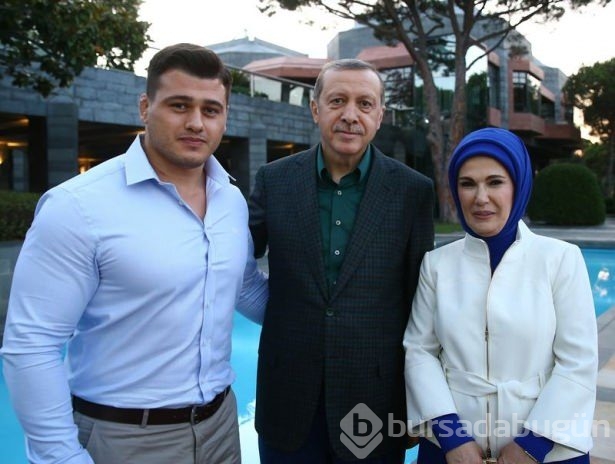 Erdoğan sporcu ve sanatçılarla buluştu