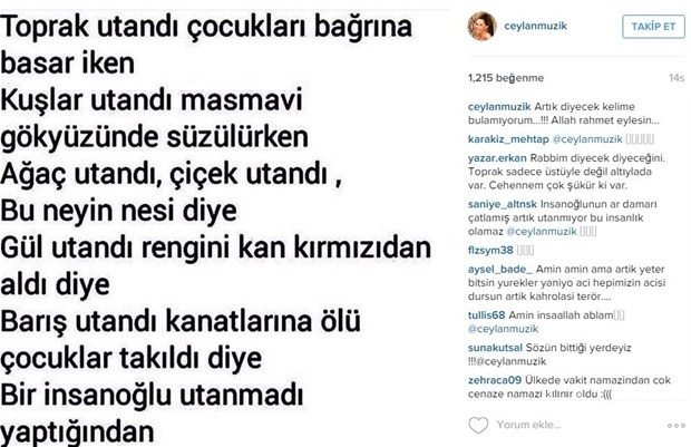 Ünlü isimler terörü lanetledi