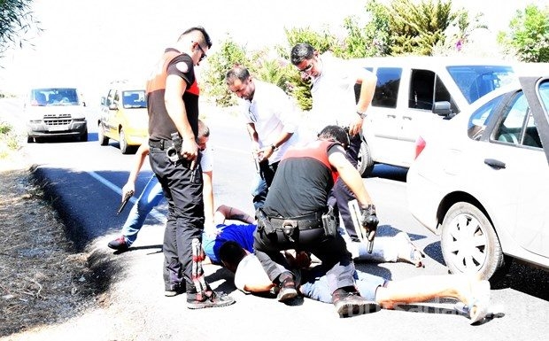Bodrum'da film gibi operasyon