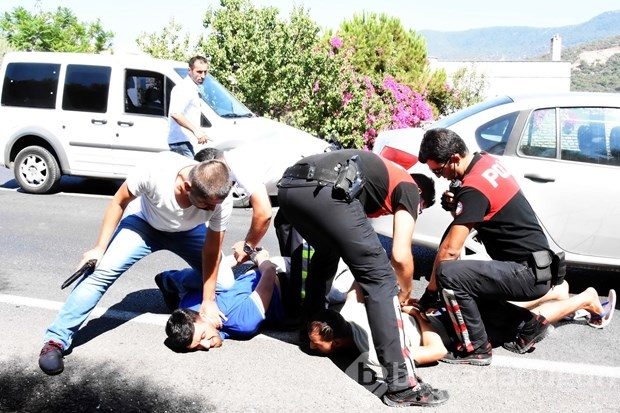 Bodrum'da film gibi operasyon