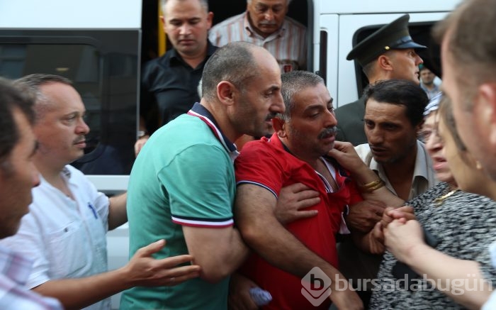 Bursa'daki şehit cenazesinden söze gerek bırakmayan anlar!