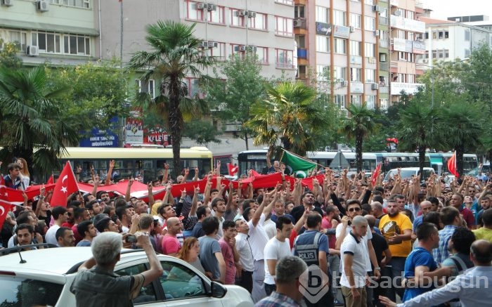 Bursa'daki şehit cenazesinden söze gerek bırakmayan anlar!