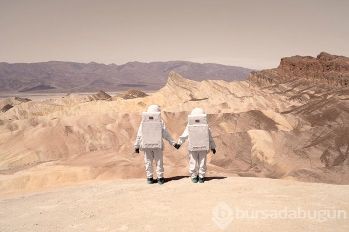 Bu da Mars'tan selfie