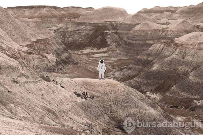 Bu da Mars'tan selfie