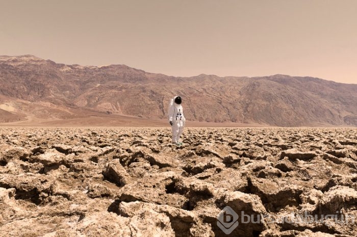 Bu da Mars'tan selfie