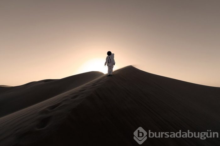 Bu da Mars'tan selfie