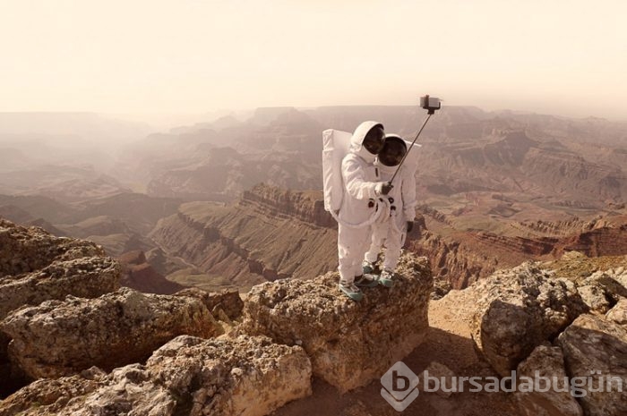 Bu da Mars'tan selfie