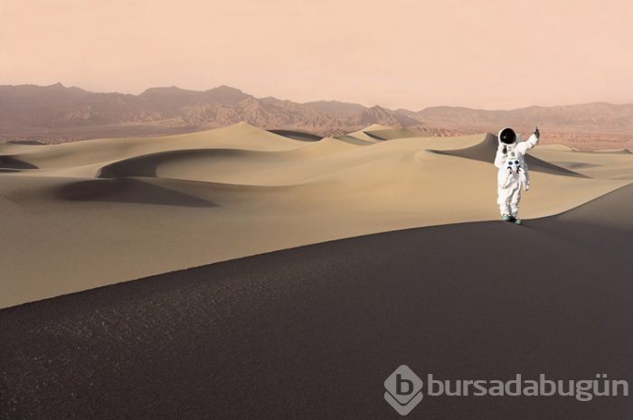 Bu da Mars'tan selfie