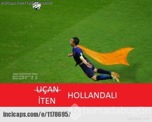Van Persie attı, capsler patladı