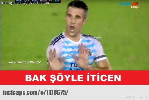Van Persie attı, capsler patladı